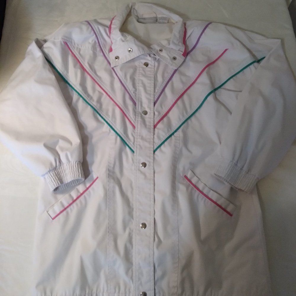 Vintage Blair Colored Stripes Jacket Coat